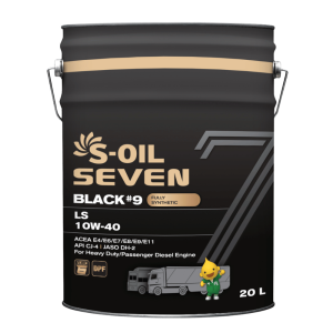 S-OIL 7 BLACK #9 LS 10W-40