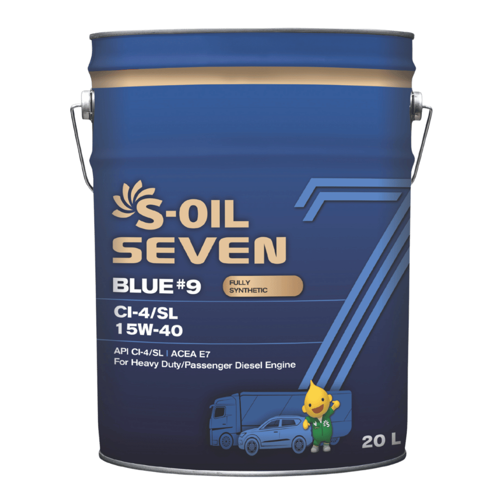 S-OIL 7 BLUE #9 CI-4/SL 15W-40