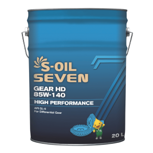S-OIL SEVEN GEAR HD 85W-140